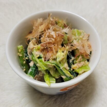 小松菜がシャキシャキで美味しかったです。
また作りたいです。